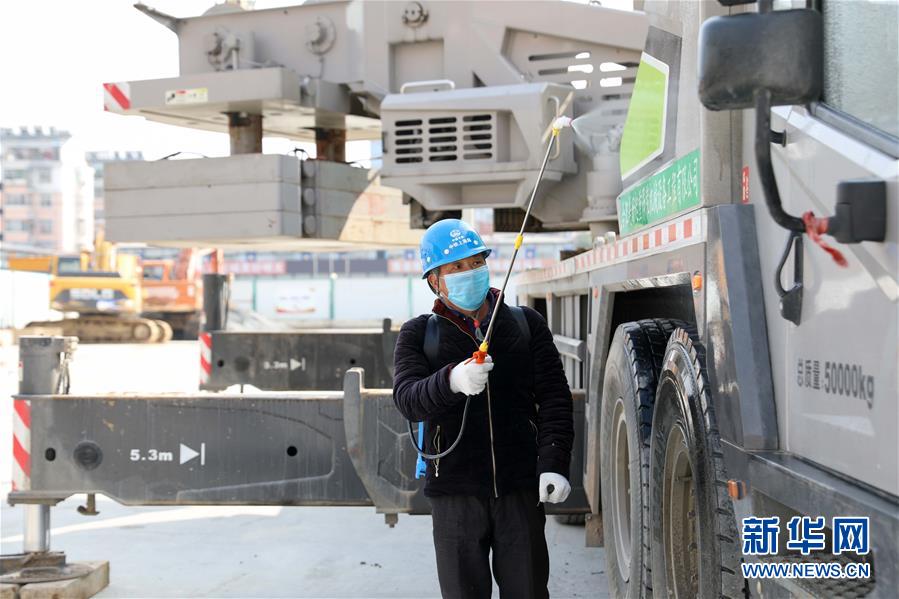 安徽合肥：重点民生工程陆续复工